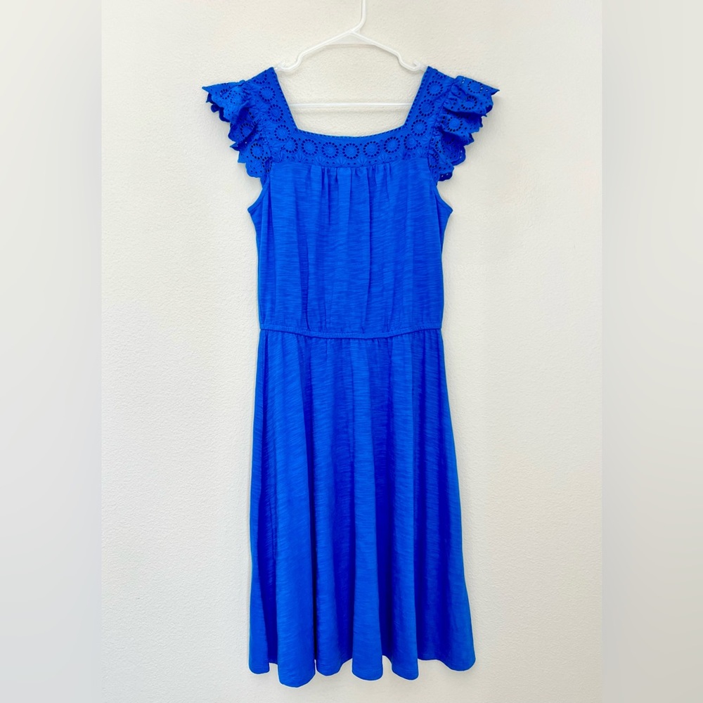Small Talbot poolside blue dress.